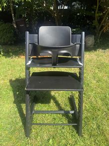 Stokke Tripp Trappe Black with harness