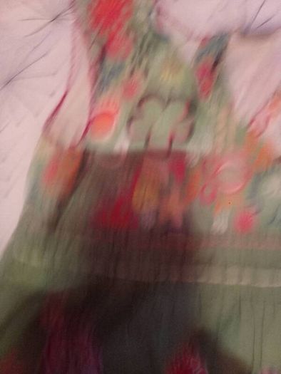next beautiful green flowery Summer dress