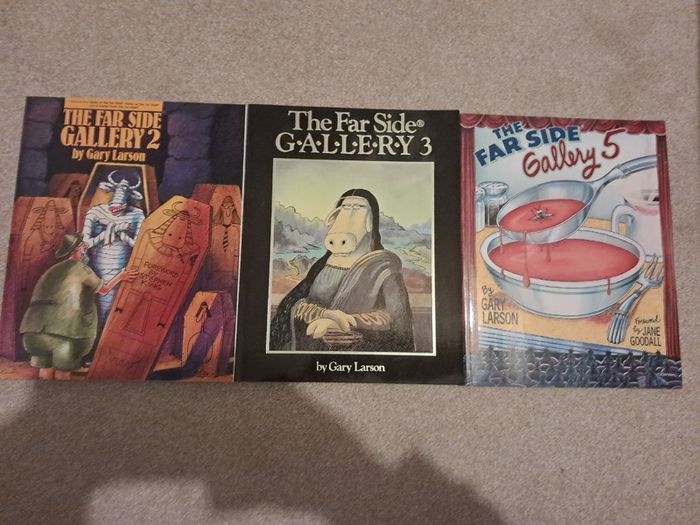 graphic novels - The Far Side Gallery 2 & 5 tpb