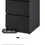 Malm chest of drawers Image 6