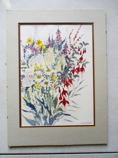 Irish Art - James H Flack Unframed Watercolour