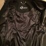 Guess Black Winter Wool Long Black Coat size Large uk14 Image 5