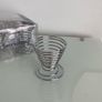4 New Stainless Steel Egg Cups Image 4