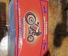 Motorbike helmet
