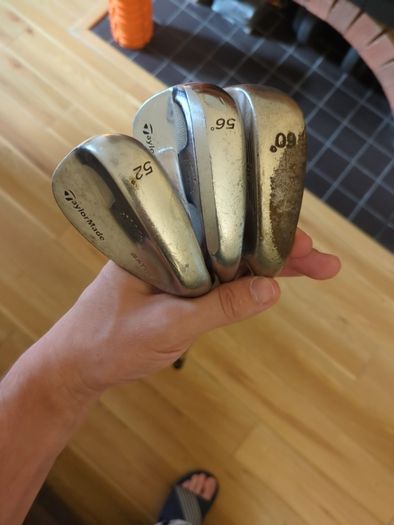 Taylormade and Vokey Wedges