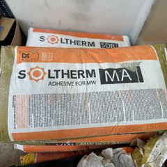 Adhesive for bonding mineral wool
