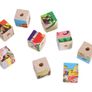 10 Piece Travel Size Wooden Stacking Block Puzzle - Educational Toddler Toys and Learning Development - Suitable from 18+ Months Image 4