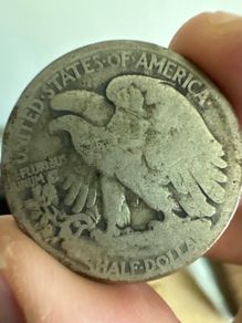 1918 Walking Liberty Silver Half Dollar Coin
