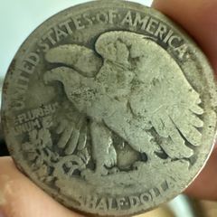 1918 Walking Liberty Silver Half Dollar Coin