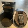 Citizen Men Chronograph Watch Stainless Steel Boxed Excellent Condition Image 2
