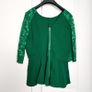 Ollie & Mac Emerald Green Lace Top Skirt Co-ords 14UK/42EU Image 6