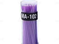 main image for ad Disposable Micro Brushes Eyelash Micro Applicator Microblading Mascara Wands - M - Light Purple