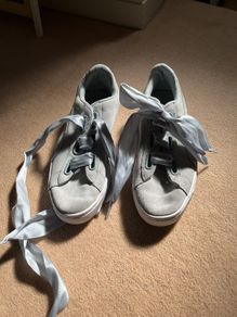 Puma grey suede effect Trainers