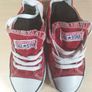 junior CONVERSE ALL STAR glitter Red Size UK 7 EU 27 girls Image 3