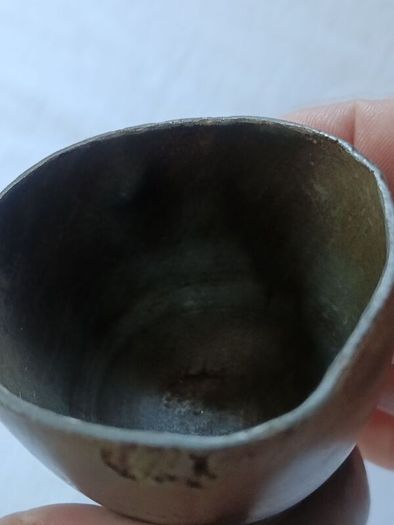 Irish Georgian Double Ended Pewter Drinks Measure