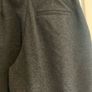 2 x Uniqlo wide-leg trousers (M) like new, charcoal and navy Image 4