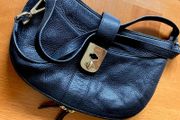 Convertible Jaeger leather bag