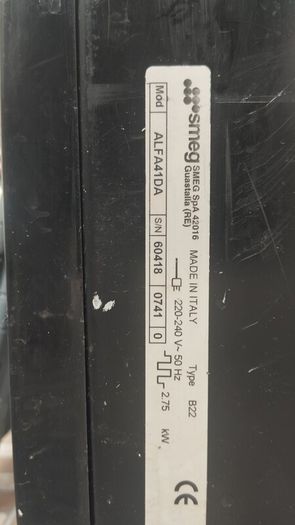 Smeg 2.75kw commercial oven