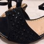 Beautiful Black Sandals Shoes Image 6