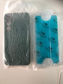 Samsung S24+ Cover and Tempered Glass