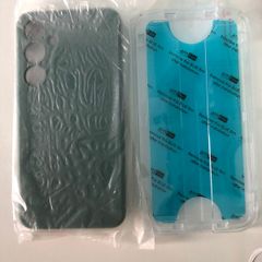 Samsung S24+ Cover and Tempered Glass