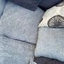 Dfs grey corner  sofa Image 4