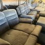 Grey 3+2 recliner sofa set Image 5