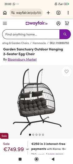 love swing seat