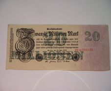 Germany. Reichsbanknote. 20 Millionen Mark (25.7.1923) Super Condition!