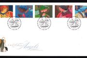 1998 Great Britain Christmas Angels Commemorative Stamps Royal Mail Addressed First Day Cover (FDC)