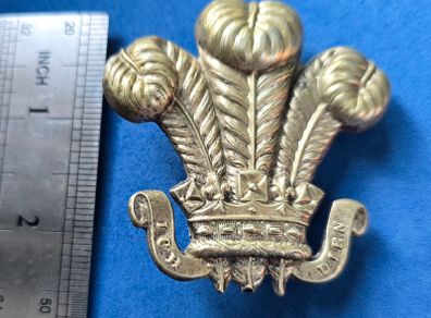 British army - Unknown badge - The Prince of Wales's feathers