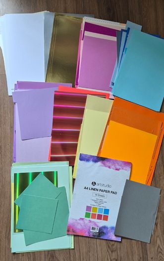 Job lot Craft Card and Papers