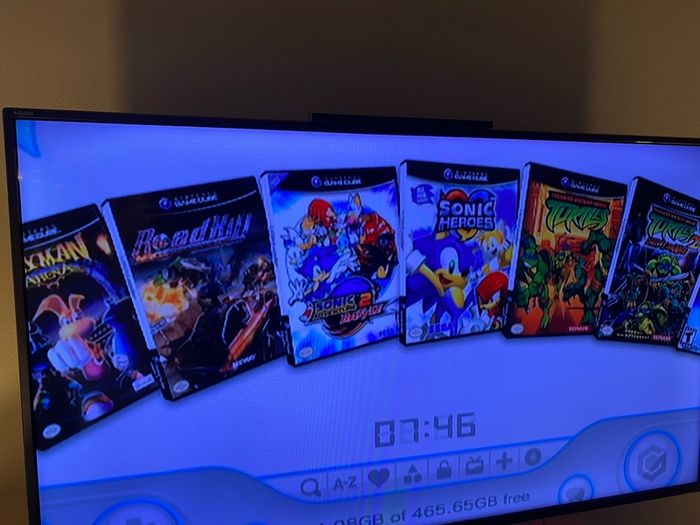 Modded Wii 500gb