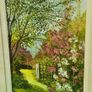 Eileen Curran "The Garden Gate" - Beautiful Original Framed Oil Painting Image 6