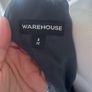 WAREHOUSE 100% Silk Wrap Dress UK 8 Floral Wedding Guest Image 10