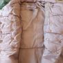 Italian designer Monte Cervino puffer coat jacket moleskin military style Image 6