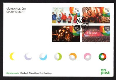 2019 Ireland Culture Night Commemorative Stamps An Post First Day Cover (FDC)