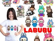 main image for ad Labubu doll T-shirt ls for kids labubu hoodies
