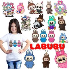 Labubu doll T-shirt ls for kids labubu hoodies