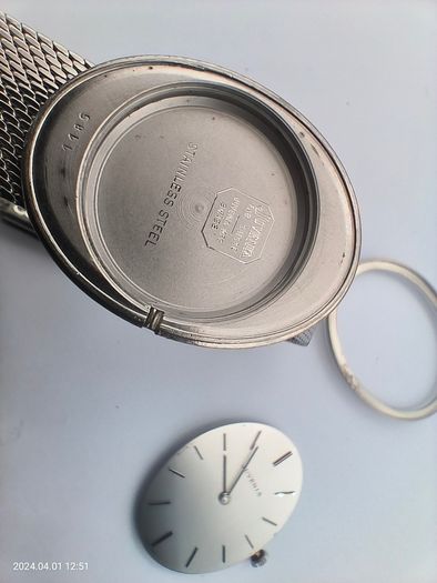 Vintage Juvenia Swiss men's Watch