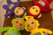 TELETUBBIES Set of plushies - Very Good Condition
