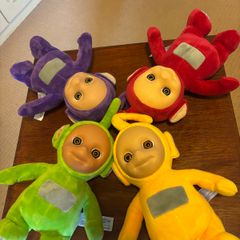 TELETUBBIES Set of plushies - Very Good Condition
