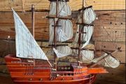 Vintage Mayflower Pilgrim Ship Model
