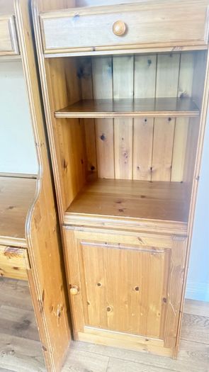 pine desk