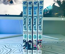 Blue Exorcist manga 1-4