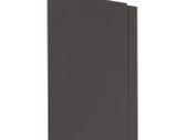 12mm MDF Wood Wall Panel Royal Grey 280x11.5cm