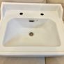 BNIB Luxurious White Vintage Deco Style Ceramic Sink Image 7