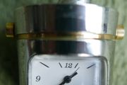 Vintage Miniature Wine Bucket Champagne Clock Linden Quartz Japan Movement - works well