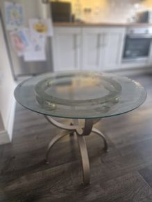 glass table