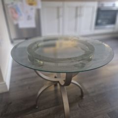 glass table